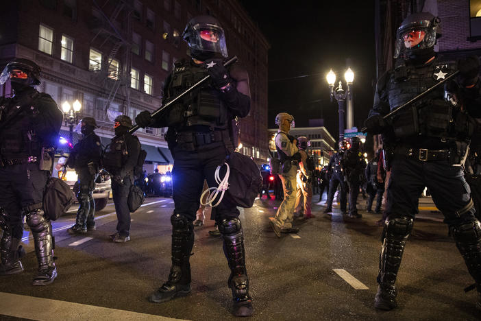 Portland has been a hotbed of anti-police and racial justice demonstrations since the summer. Wednesday's scuffle between police and anti-fascist demonstrators became just the latest such event in several months punctuated by demonstrations that turned violent.