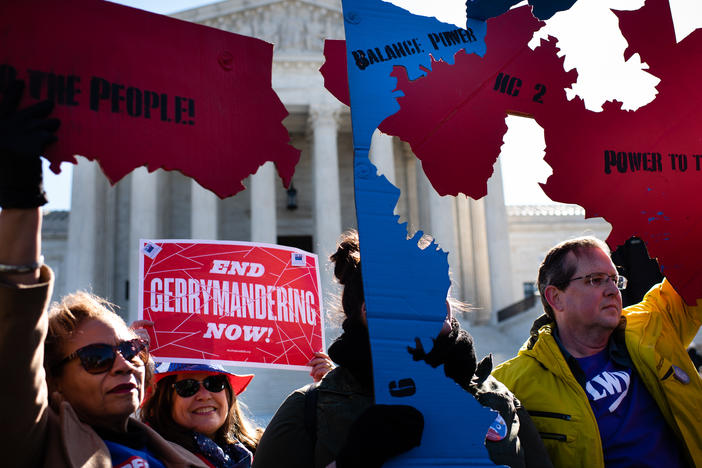 Legal fights over the use of census data brought protesters to the Supreme Court in 2019.