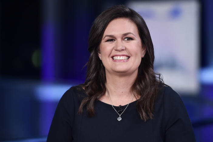 Sarah Huckabee Sanders, a former White House press secretary for the Trump White House, announced she is running for governor of Arkansas. Sanders is seen above during an appearance on Fox News in 2019.