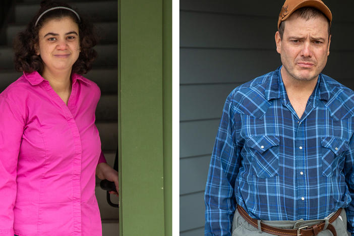 Suzan Mubarak and her boyfriend, Mitch Domier, live only a few miles apart in Bozeman, Mont., yet the pandemic has limited their ability to see each other in person.