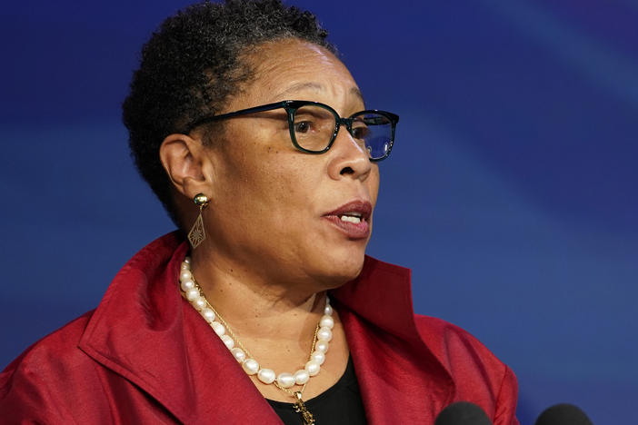 President Biden's nominee for Housing and Urban Development secretary, Rep. Marcia Fudge, D-Ohio, is seen in December.