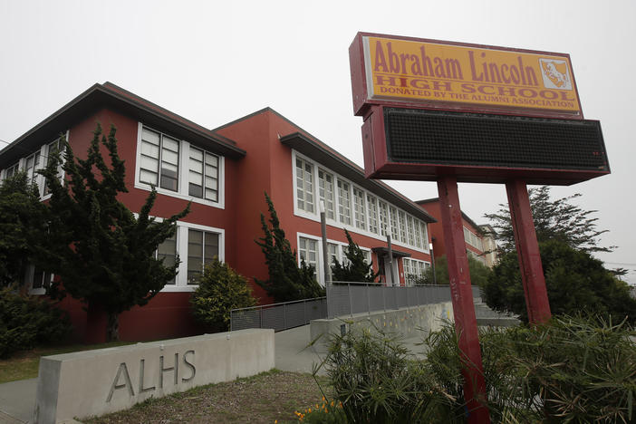 The San Francisco school board has voted to consider removing the names of George Washington and Abraham Lincoln from public schools, such as Abraham Lincoln High School.