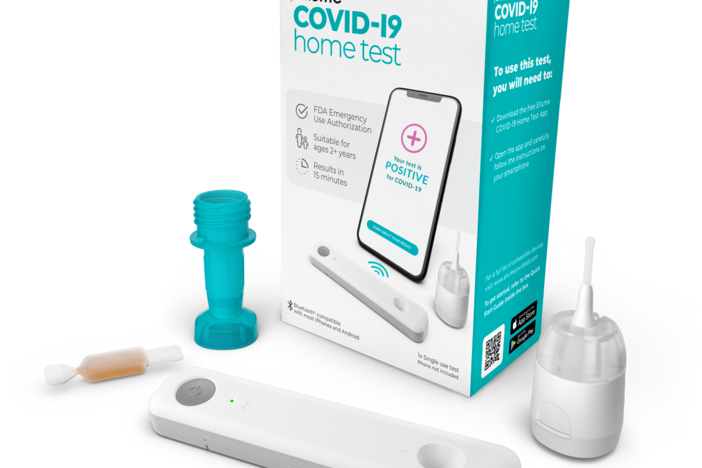Ellume, an Australian company, manufactures a 15-minute at-home test for the coronavirus, which causes COVID-19.
