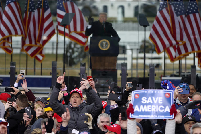 In a pre-trial brief released on Tuesday, House impeachment managers argue former President Donald Trump whipped a crowd of supporters into a "frenzy" on Jan. 6 and incited the ensuing riot at the U.S. Capitol.