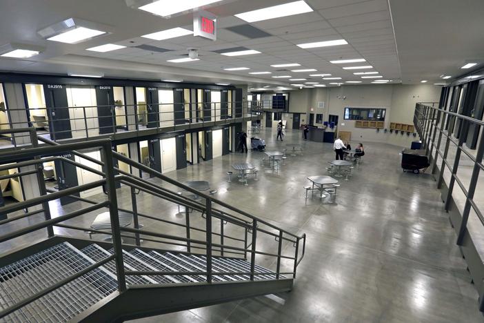 A Philadelphia state correctional facility is pictured in June 2018. In Philadelphia, the concept of "felony murder" means someone can spend their life in prison if someone died during a felony act, even if that person did not intend to commit murder.
