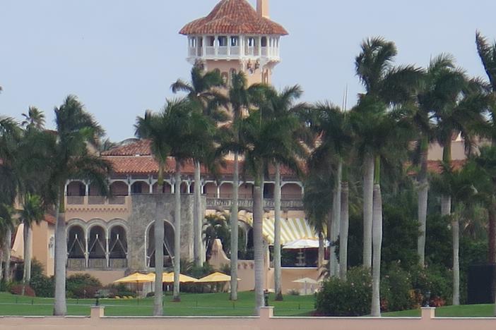 The town attorney of Palm Beach, Fla., John Randolph, says former President Donald Trump can legally reside at the Mar-a-Lago Club full time.