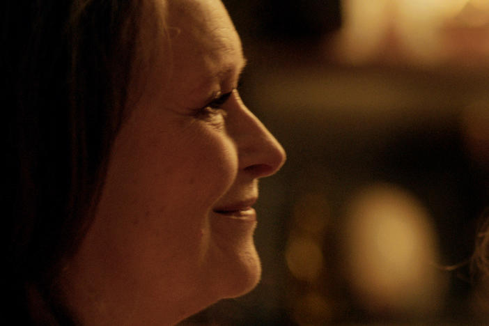 Martine Chevallier and Barbara Sukowa play a lesbian couple facing a health crisis in the French film<em> Two of Us.</em>
