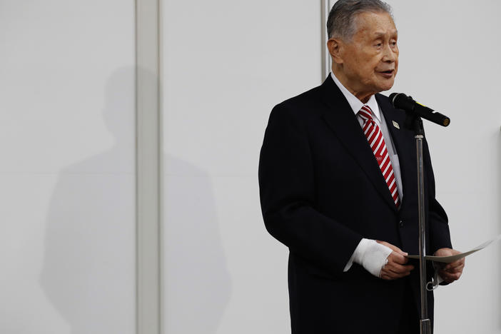 Tokyo Olympics organizing chief Yoshiro Mori apologized at a news conference on Thursday, one day after making sexist comments that prompted a swift backlash in and beyond Japan.