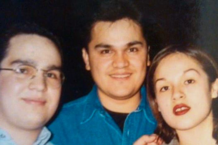 The Valdivia siblings, from left to right: Eliseo Jr., Mauricio, Jessica and Jorge. Mauricio died of COVID-19 complications in April at age 52.