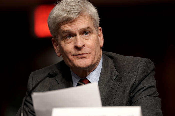 Sen. Bill Cassidy, R-La., on Tuesday voted to move forward with the Senate impeachment trial of former President Donald Trump.