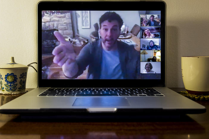 Tom Sweitzer hosts a weekly music therapy group via Zoom for other COVID-19 survivors dealing with lingering symptoms. "We get to know each other through the music," says one participant. "I think that was a really intuitive and wonderful way to connect us."