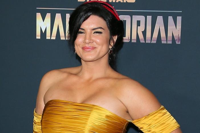 Gina Carano is no longer part of the cast of <em>The Mandalorian</em>,<em> </em>with Lucasfilm calling her recent social media posts "abhorrent."