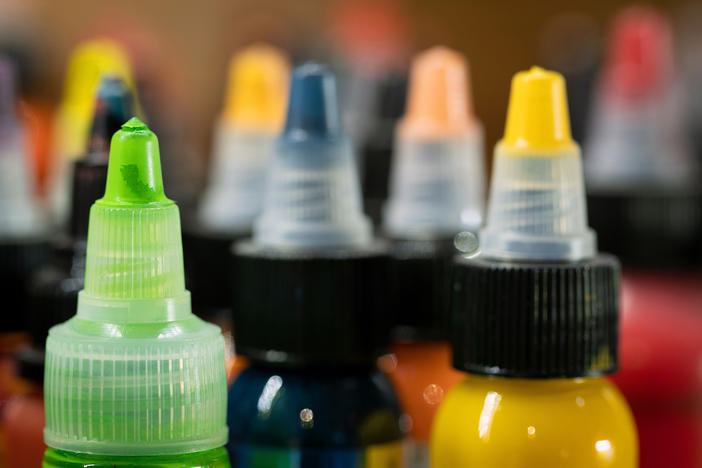 Lots of manufacturers offer a rainbow of ink colors. People can even go online and order a bottle. The Food and Drug Administration has not regulated the pigments in tattoo inks so far, but agency officials will investigate and recall tattoo inks if they hear of a specific safety concern, like bacterial contamination that could lead to infections.
