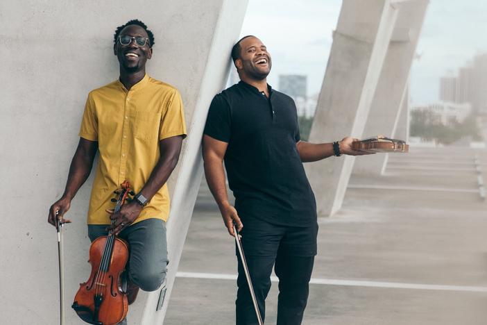 The Fort Lauderdale duo Black Violin wrote "Time to Shine" after reflecting on what happened last year and ringing in the new one.