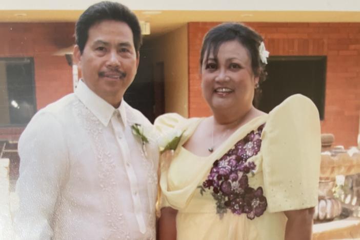 Adelia Enriquez (right), of Baldwin Park, Calif., died at the age of 68.