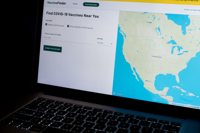 The Centers for Disease Control and Prevention in partnership with Boston Children's Hospital and Castlight Health is launching a new tool which allows Americans to search for COVID-19 vaccine providers with stock of vaccine where they live.