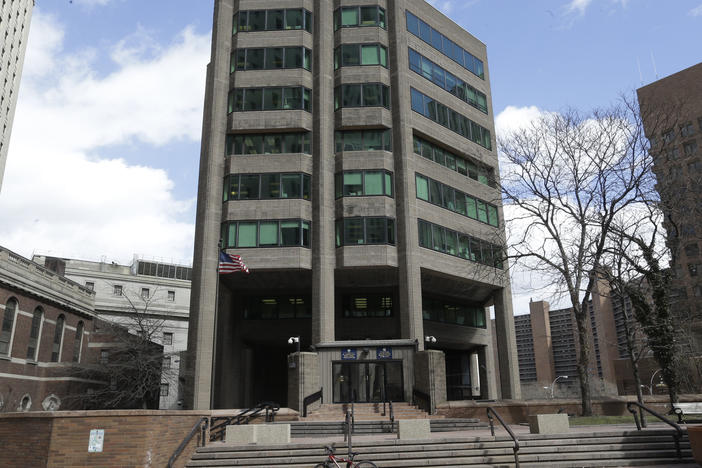 The building that houses the U.S. Attorney's Office for the Southern District of New York is pictured in 2015. Emails and text messages from prosecutors in that office have come out as part of an inquiry into their handling of a case.