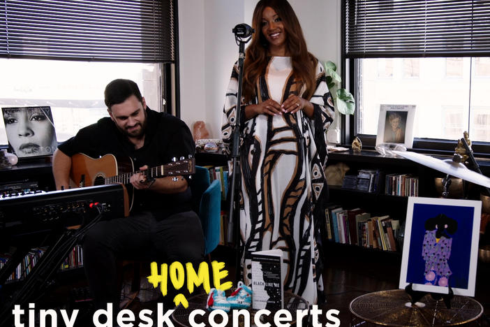 Mickey Guyton plays a Tiny Desk (home) concert.