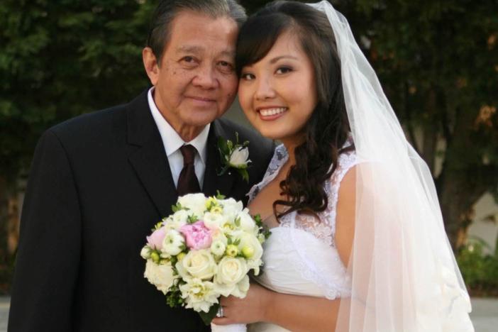 Annie and her dad, Hung (Harry)
