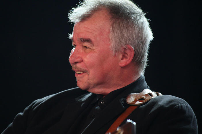 John Prine, seen here performing at Bonnaroo in 2010, died last year from complications brought on by COVID-19.