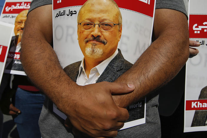 Lawmakers and journalists are among those calling for penalties against Saudi Crown Prince Mohammed bin Salman for the 2018 killing of <em>Washington Post</em> columnist Jamal Khashoggi after a U.S. intelligence report finding the crown prince had approved the operation.