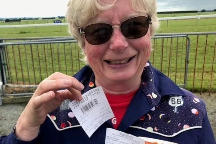 Clapp frequents a local racetrack. She has been out and about in the past year and says hardly anyone in New Zealand wears masks.