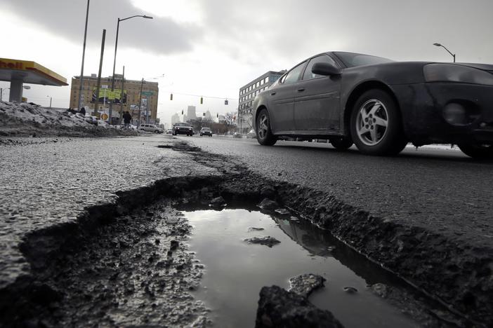 The American Society of Civil Engineers gives the nation's infrastructure a grade of C-minus on it's quadrennial infrastructure report card. Many of the country's roads, bridges, airports, dams, levees and water systems are aging and in poor to mediocre condition.