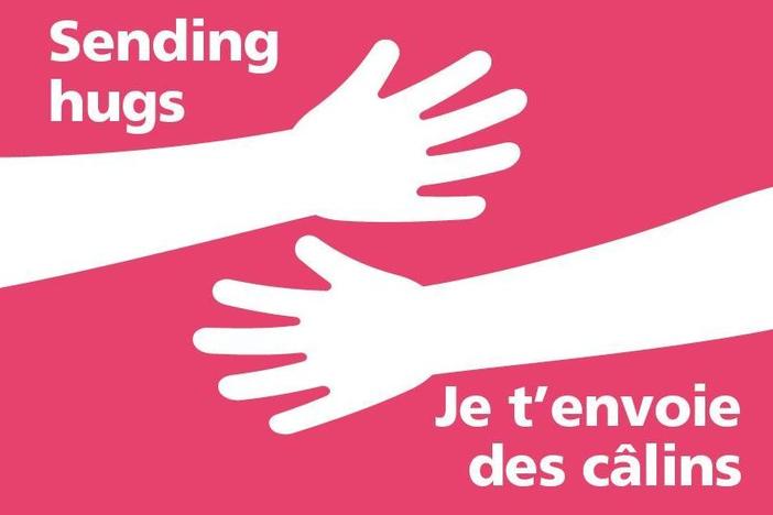 Canada Post is providing prepaid postcards to 13.5 million households in the country. This is one of six designs that will arrive in mailboxes this week and next.