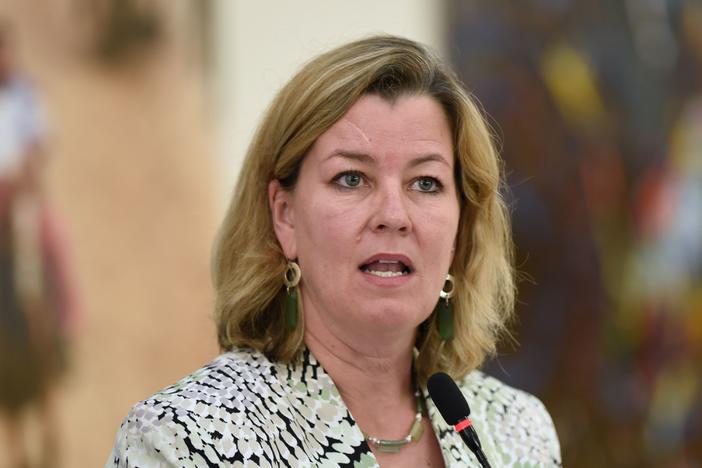 Kelly Clements, United Nations deputy high commissioner for refugees, says that the Biden administration's promise to welcome more refugees into the U.S. sets an important tone on the international stage.