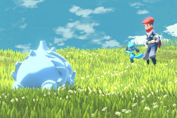 In the just-announced Pokémon Legends: Arceus, players can explore an open world ... kind of like Pokémon Go, except, you know, not the real world.
