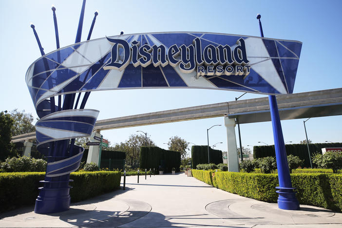 Disneyland, Anaheim, Calif., September 2020. California announced theme parks, sports arenas and stadiums will be allowed to open on April 1 if they meet health requirements at the county level.