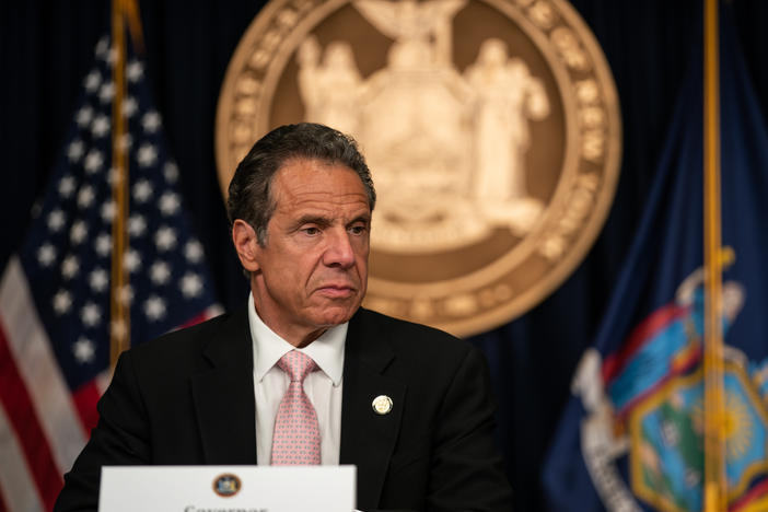 New York Gov. Andrew Cuomo announced his resignation, effective in two weeks, after N.Y. Attorney General Letitia James detailed the sexual allegations against him in a report.