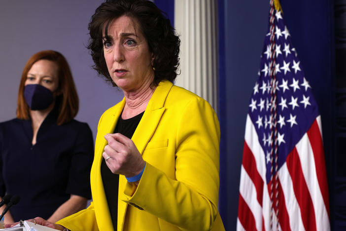 White House coordinator for the Southern Border Ambassador Roberta Jacobson outlined a plan to provide $4 billion in relief to Central America and tamp down corruption amid a fresh surge in migration. She stressed, in English and Spanish, "The border is not open."