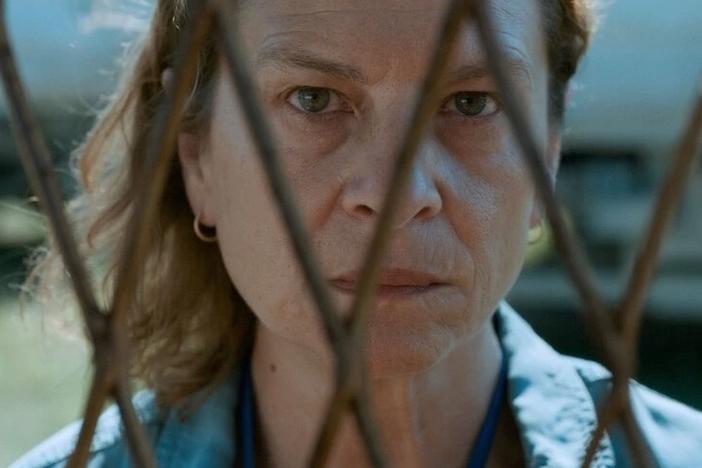 Jasmila Zbanic plays a schoolteacher who works as a U.N. translator during the Bosnian war in <em>Quo Vadis, Aida?</em>