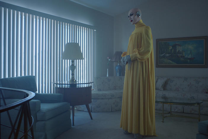 Sasha Velour stars in <em>The Island We Made</em>, an opera composed by Angélica Negrón and filmed in a mid-century Staten Island house.