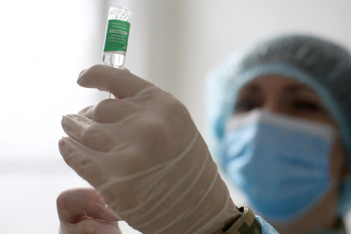 Researchers say they may have found a reason for a rare blood clotting condition that has occurred in some people who received the AstraZeneca COVID-19 vaccine.