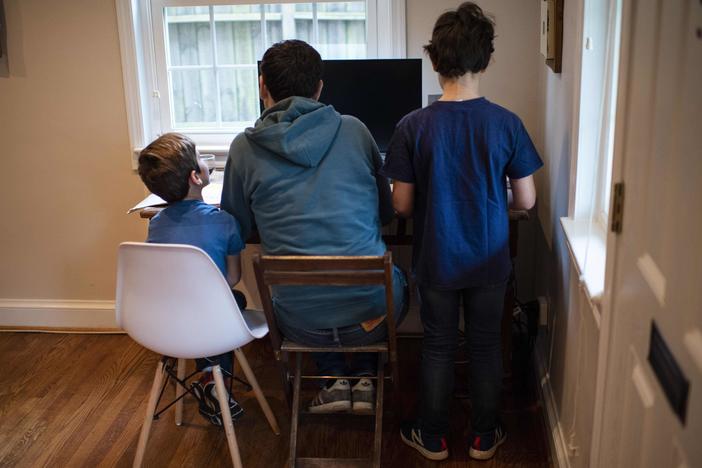 A Census Bureau survey found that the number of households that said they were homeschooling doubled last year.