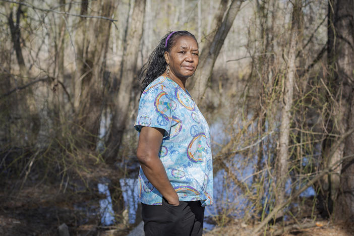 Joyce Barnes, 62, is a home aide near Richmond, Va., working two jobs that pay $9.87 an hour and $8.50 an hour.