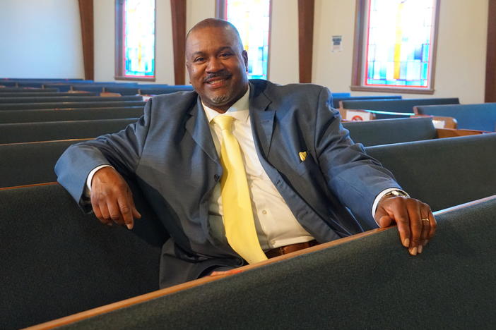 Rev. Rodrick Burton has been discussing the importance of vaccines during Bible Study and Sunday Services at his predominantly Black church.