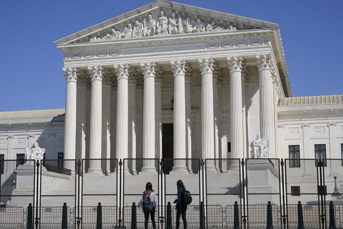 The U.S. Supreme Court heard arguments in a case testing whether police may enter a person's home and seize guns without a warrant in order to safeguard the homeowner from potential harm.