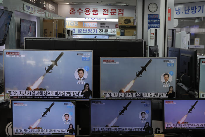 North Korea fired short-range missiles this past weekend, just days after the sister of Kim Jong Un threatened the United States and South Korea for holding joint military exercises.