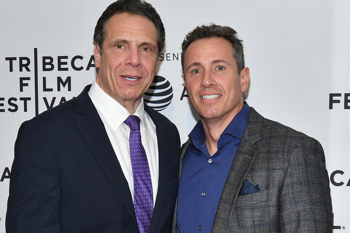 Multiple news outlets report that New York Gov. Andrew Cuomo's administration gave his family members preferential access to coronavirus testing in the early days of the pandemic, including to his brother, CNN anchor Chris Cuomo.