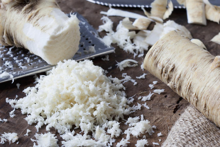 Horseradish will be on many Seder tables Friday night. It's a symbol of the bitterness of slavery and also the harshness of life today.