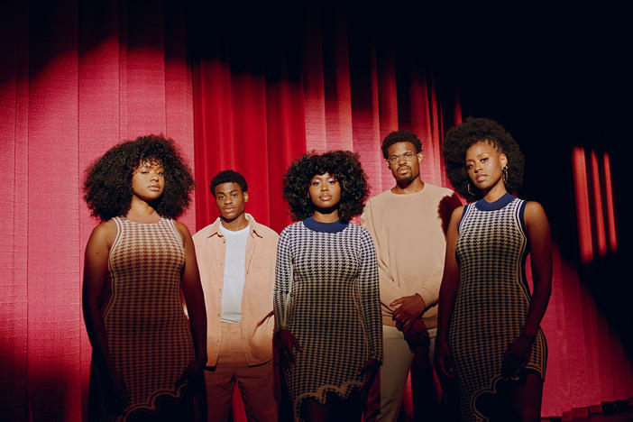 From left: Angel, Israel, Momo, Abraham and Victory Boyd. The pandemic afforded the Boyd family a chance to harmonize interpersonally, before doing the same as Infinity Song.