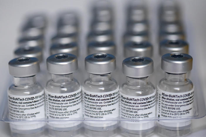 Pfizer says its COVID-19 vaccine is shown to be extremely effective in young teenagers.