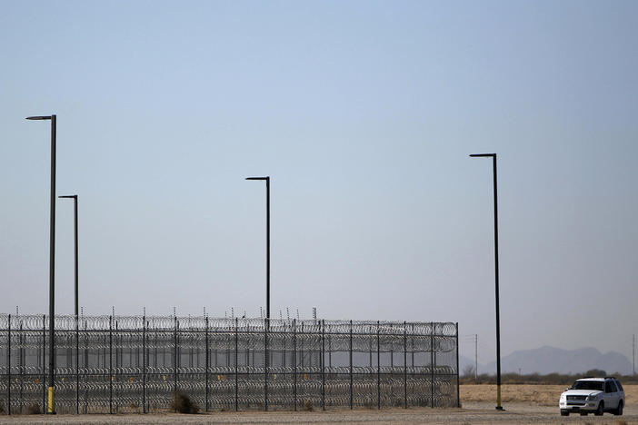 A private detention center in Mesa, Ariz., is pictured in January 2016. President Biden soon after taking office signed an executive order to phase out private prisons and jails, a move that has U.S. marshals raising some concerns.