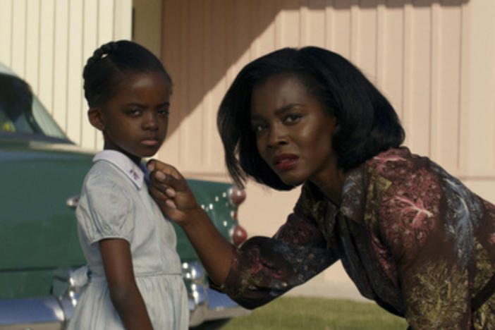 Gracie Emory (Melody Hurd) and Lucky Emory (Deborah Ayorinde) confront their traumas in <em>Them.</em>