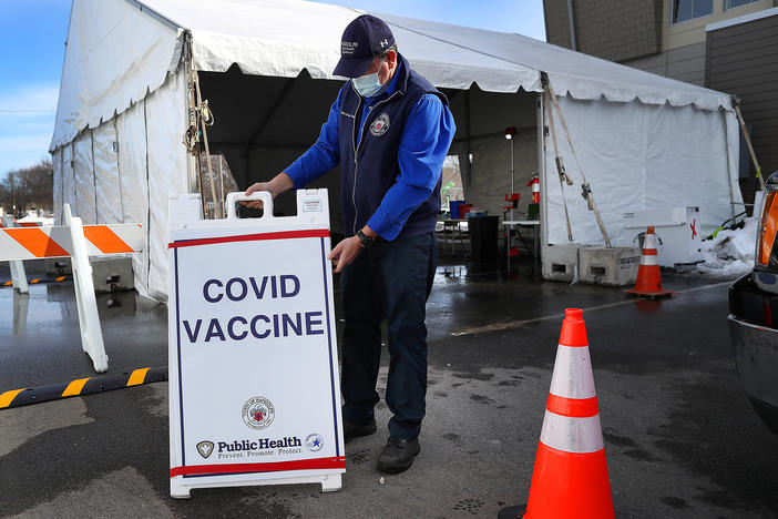 Nearly a third of adults in the U.S. have gotten at least one shot of the COVID-19 vaccine so far, but researchers warn that vaccine refusal may keep the country from reaching herd immunity.