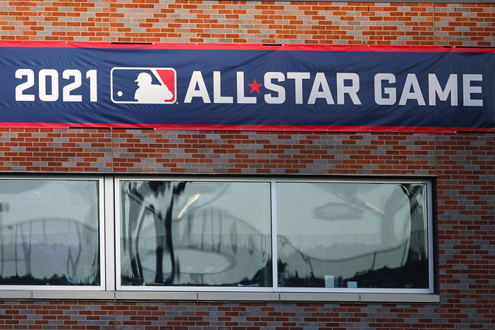 Major League Baseball has taken the 2021 All-Star Game out of Atlanta, citing Georgia's new voting law. The Atlanta Braves had been planning to show off their 4-year-old stadium during the midsummer game.