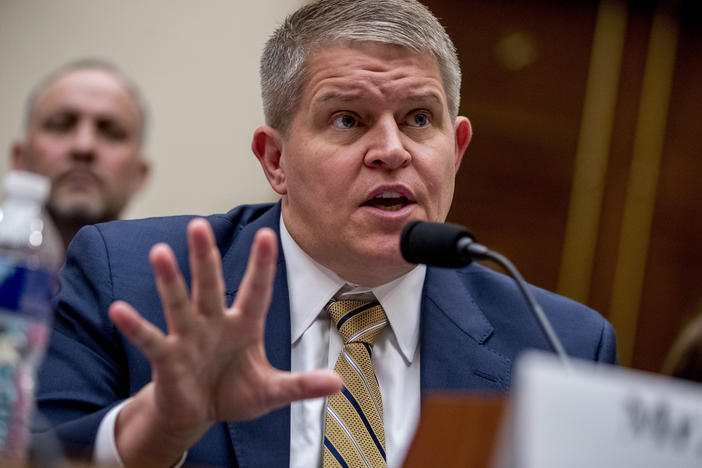 David Chipman speaks at a House Judiciary Committee hearing on assault weapons on Capitol Hill in 2019. President Biden is nominating Chipman to lead the Bureau of Alcohol, Tobacco, Firearms and Explosives.